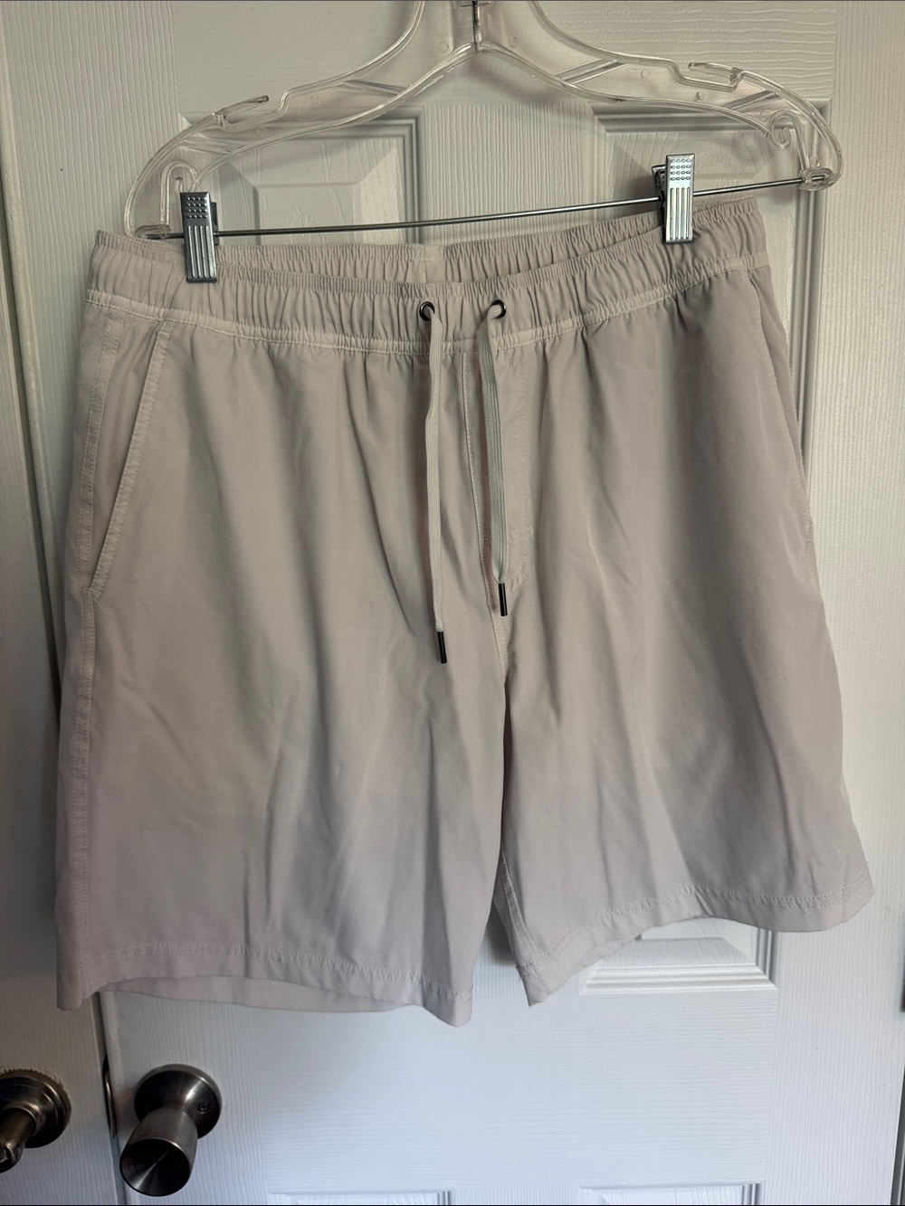 Fair Harbor Men's Drawstring Active Shorts - Light Taupe